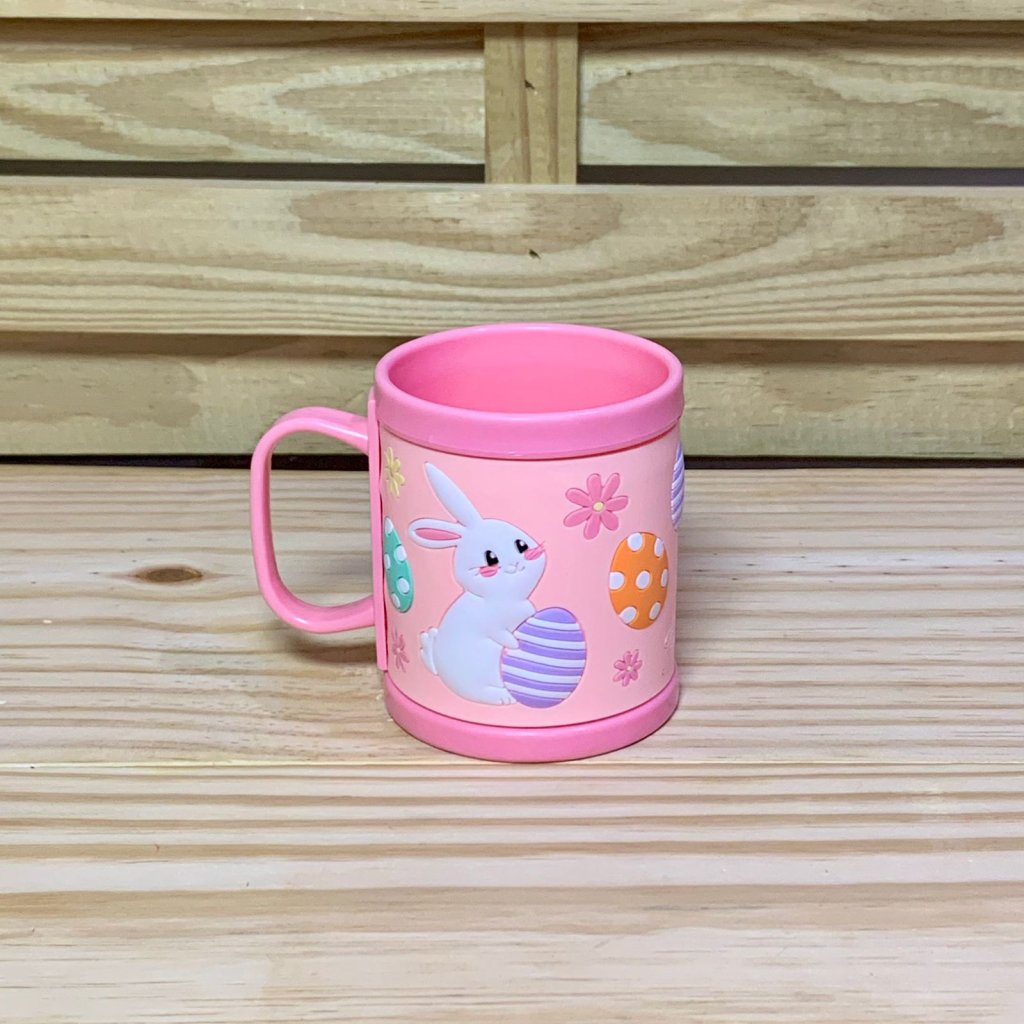 CPE0006 CANECA DECORADA DE PASCOA DE POLIPROPILENO 320ML 416743