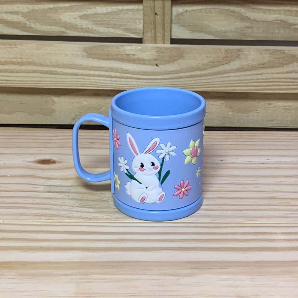 CPE0006 CANECA DECORADA DE PASCOA DE POLIPROPILENO 320ML 416743