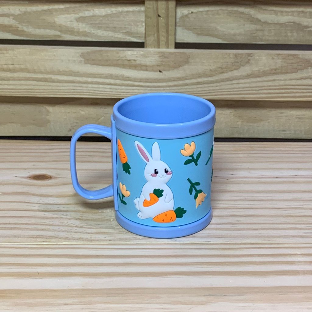 CPE0006 CANECA DECORADA DE PASCOA DE POLIPROPILENO 320ML 416743