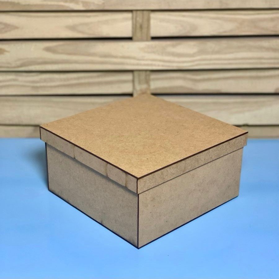 CAIXA TS 20X20X10CM MDF CRU 616912