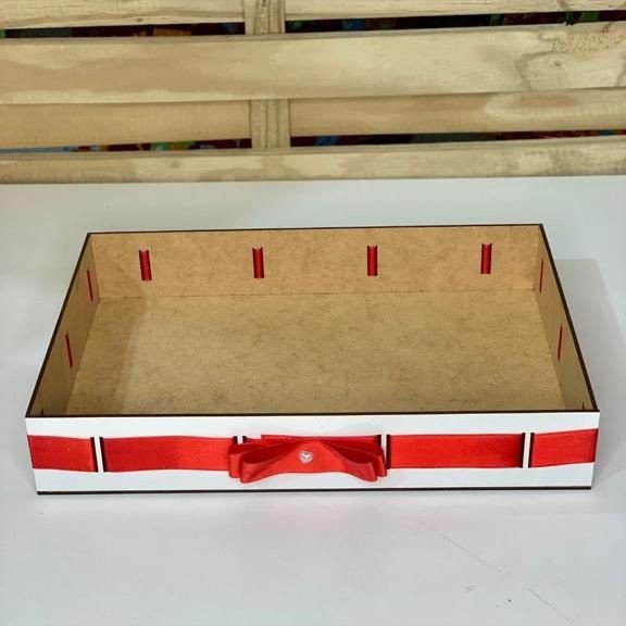 BANDEJA PASSA FITA 30X20X5CM MDF 561397