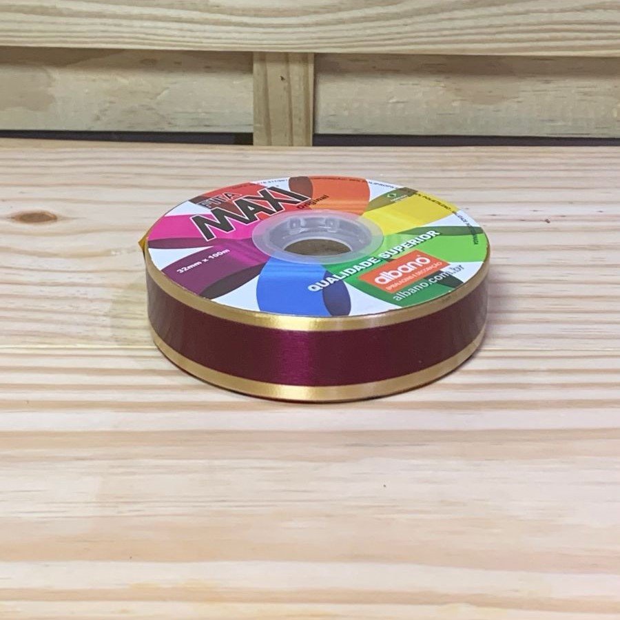FITA MAXI FM 03D 32MMX100M AMEIXA/OURO 32485