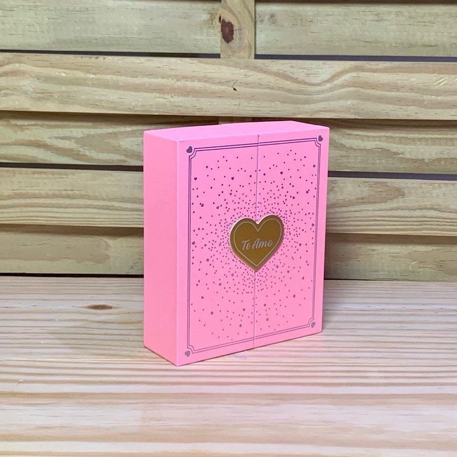 CAIXA RETANGULAR DE PAPELAO PARA PRESENTE SORTIDAS 13X16X5CM 073007