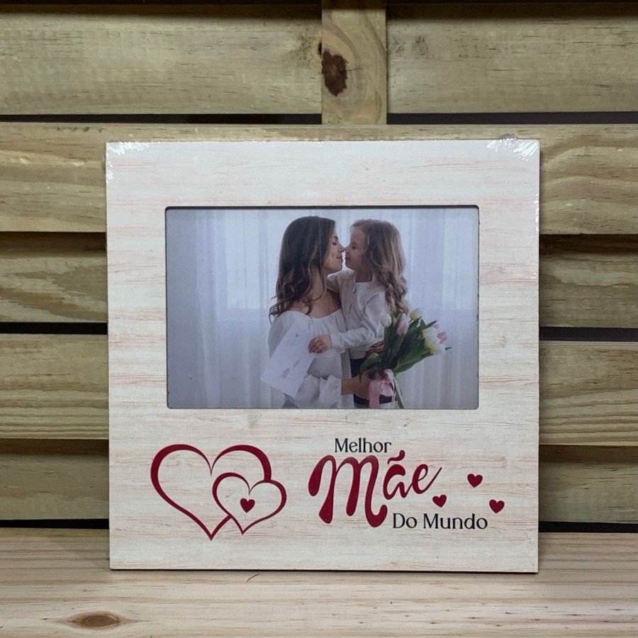PORTA RETRATO EM MDF 19.7CMX19.7CM 056543