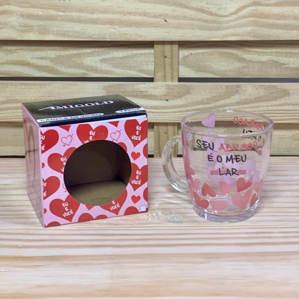 CANECA DE VIDRO DE 370ML 7409 274093