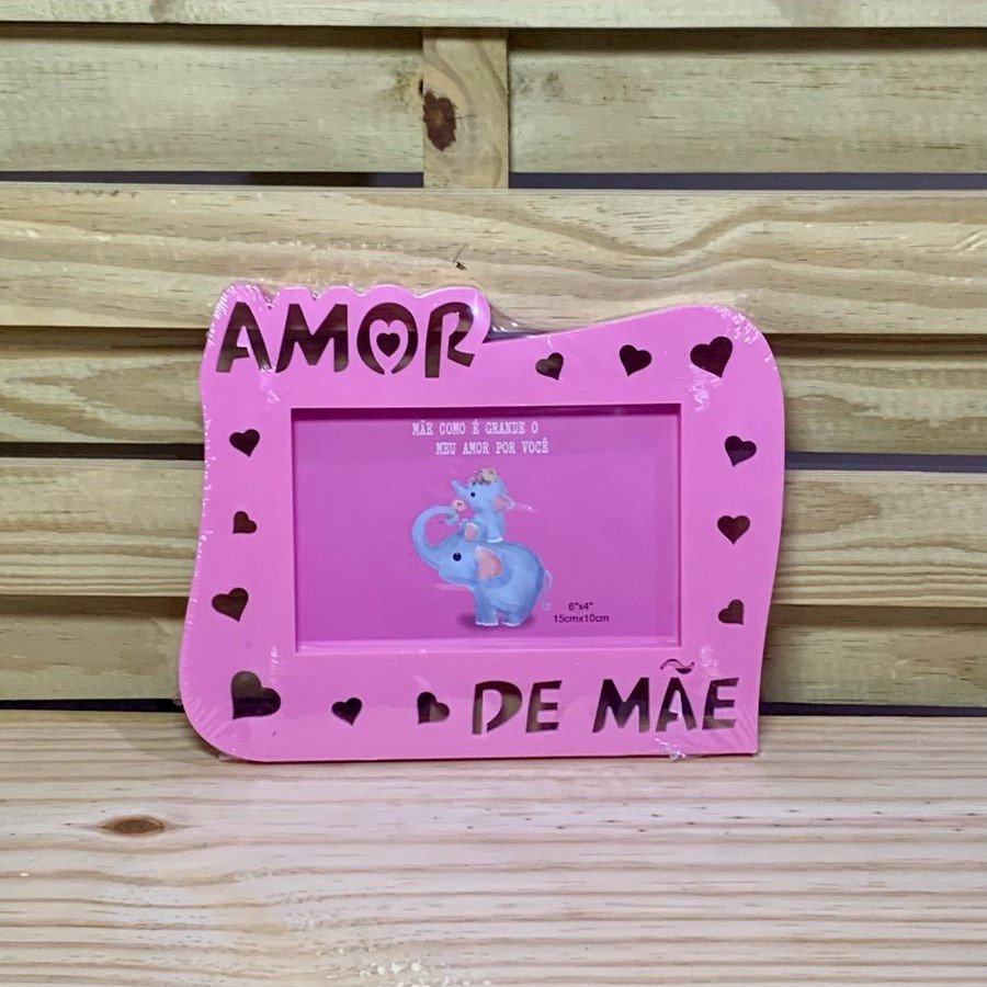 PORTA RETRATO 4X6 EM PP/COM FUNDO DE MDF 938477