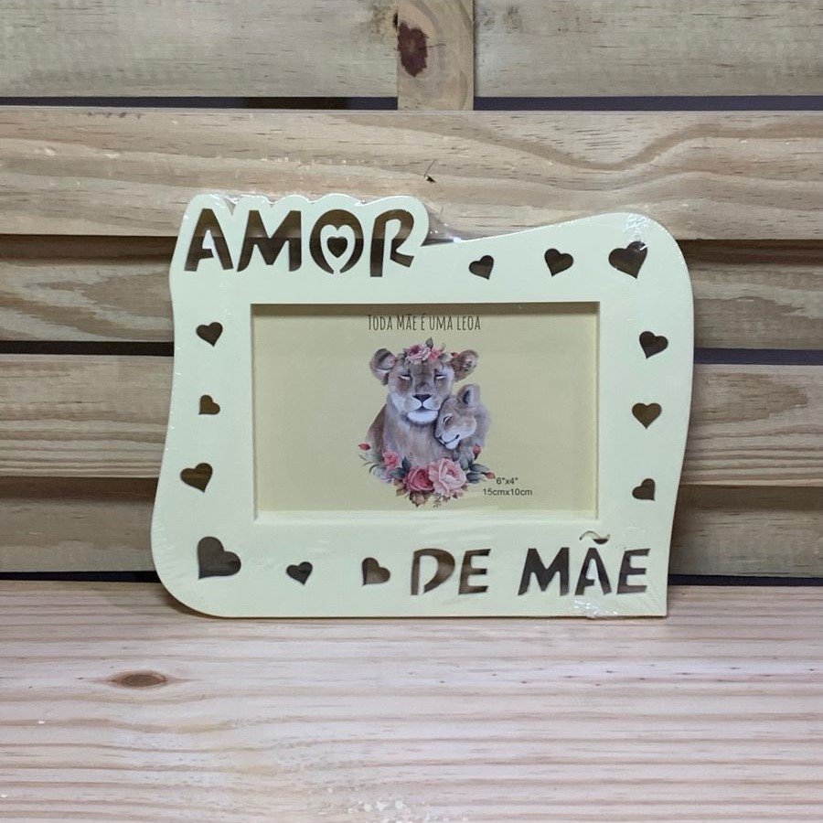 PORTA RETRATO 4X6 EM PP/COM FUNDO DE MDF 938477