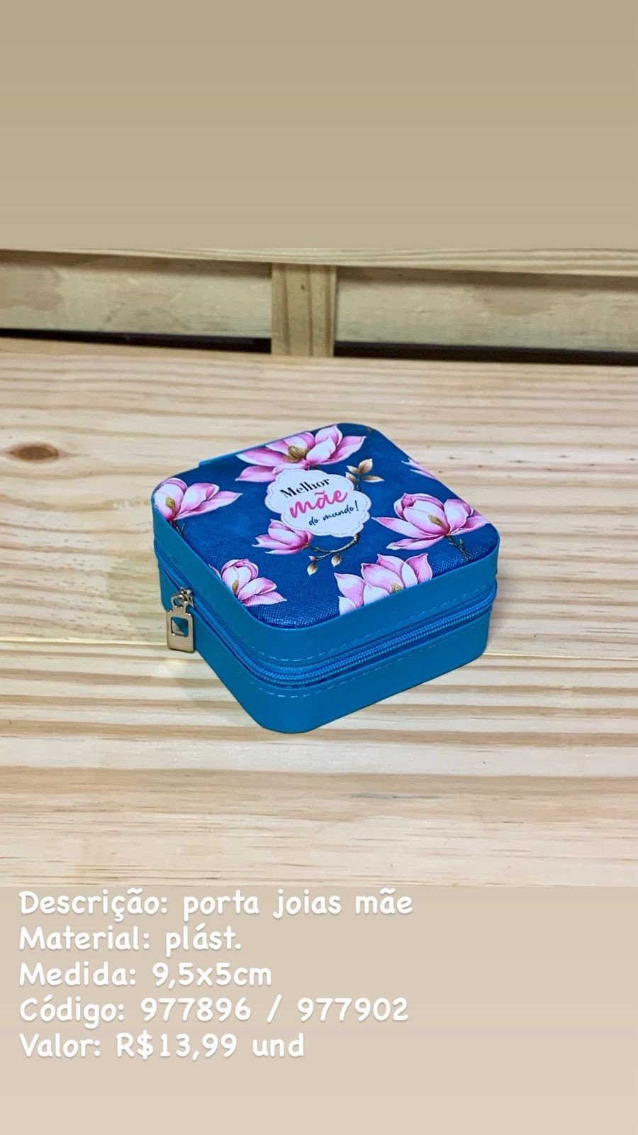 PORTA JOIA DE PLASTICO PP/PU MAE 977896