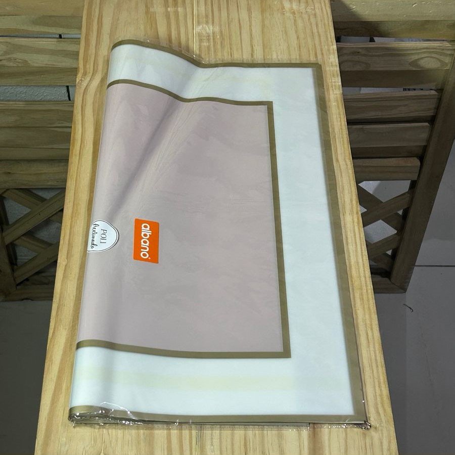 POLI ACETINADO TIPO COREANO 56CMX55CM 20FLS LINE ROSE 36850