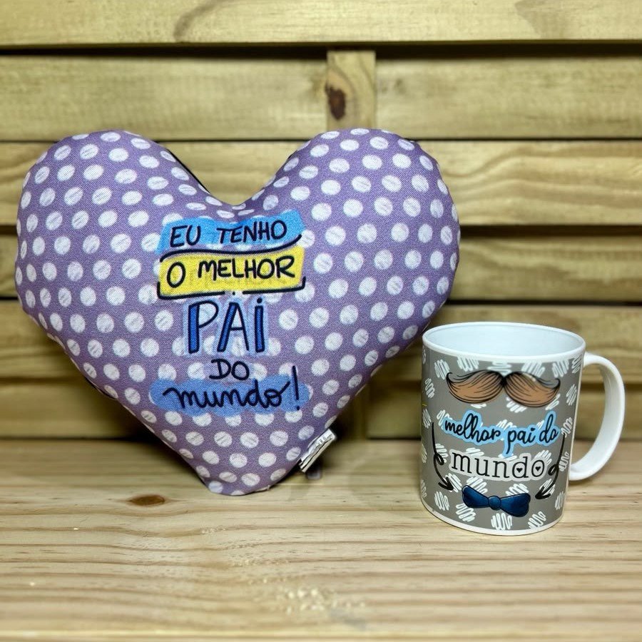 CORACAO M SEM BRACO PAI COM CANECA 902674