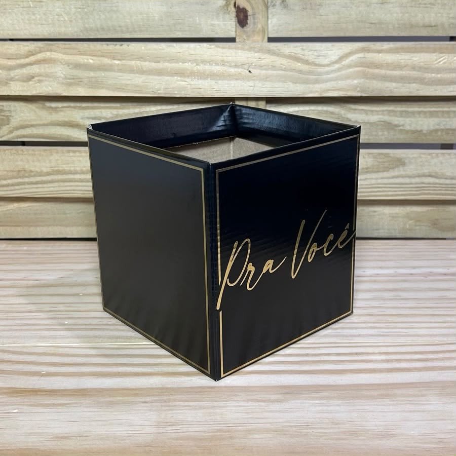 CACHEPOT QUADRADO PRA VOCE 14,5X14,5X15,5CM 