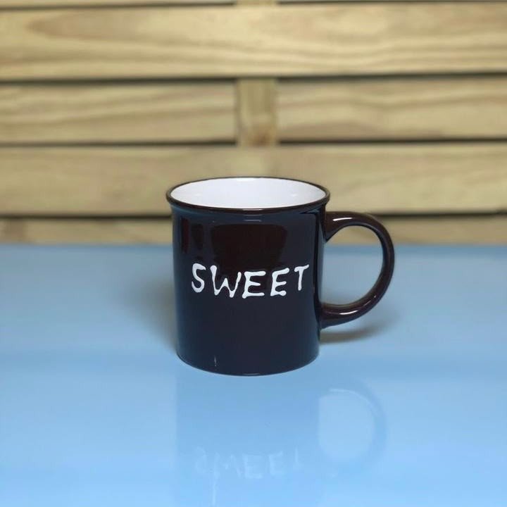 CANECA CERAMICA SAGE PRETA 310ML 