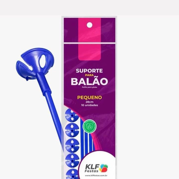 SUPORTE PARA BALAO 33CM AZ ESCURO 