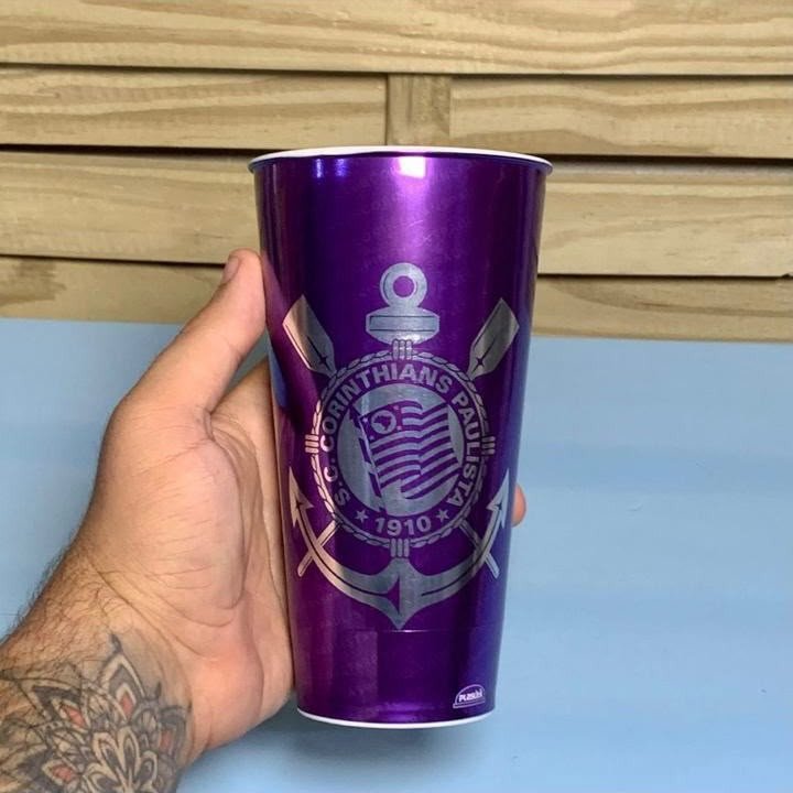 COPO CORINTHIAS 700ML  - PLAST.