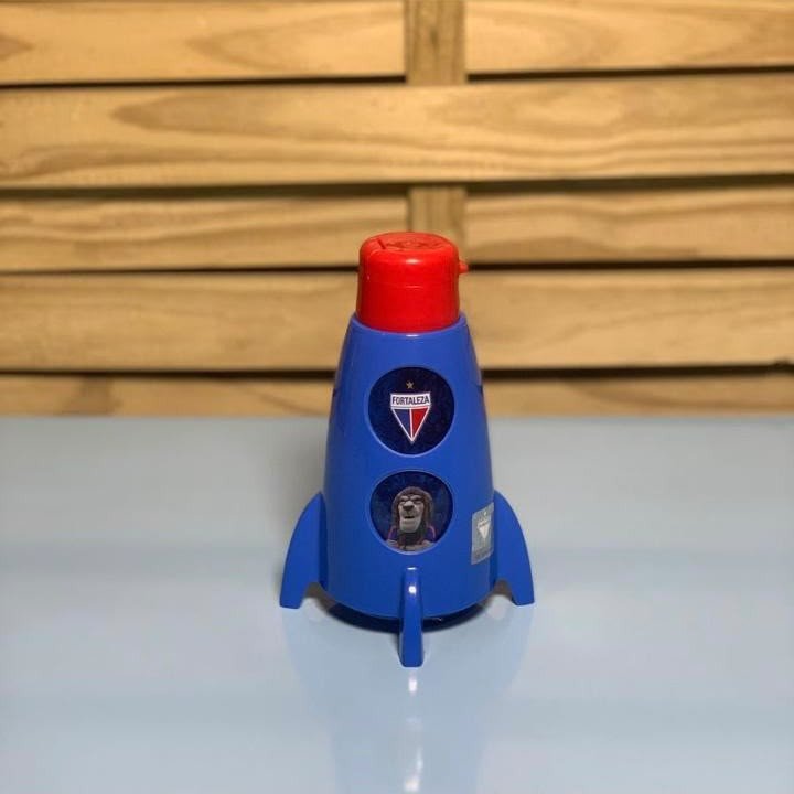 GARRAFA FOGUETE FORTALEZA KIDS 320ML - PLASTICO