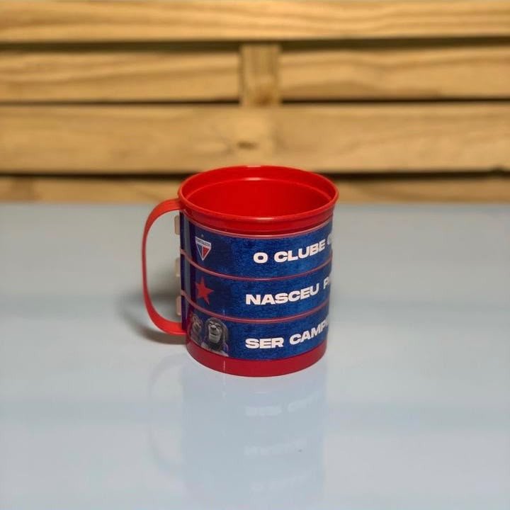 CANECA DIVERTIDA FORTALEZA KIDS 360ML - PLAST.