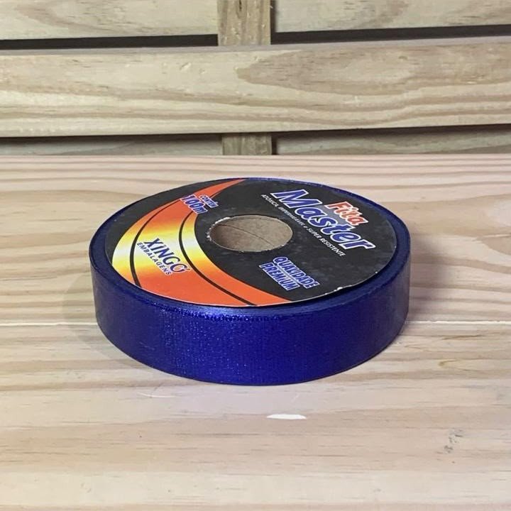 FITA METAL GOFRADA WAVE AZUL ROYAL 
