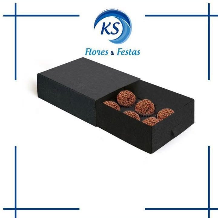 CX LUVA C/PUXAD P/6 DOCES PRETA 