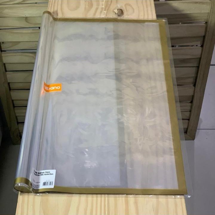 POLI 400 QUADRADO CLASSIC 67CMX67CM 25FLS INCOLOR/OURO 37127