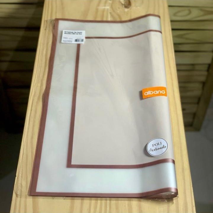 POLI ACETINADO TIPO COREANO 56CMX55CM 20FLS LINE ROSE 36850