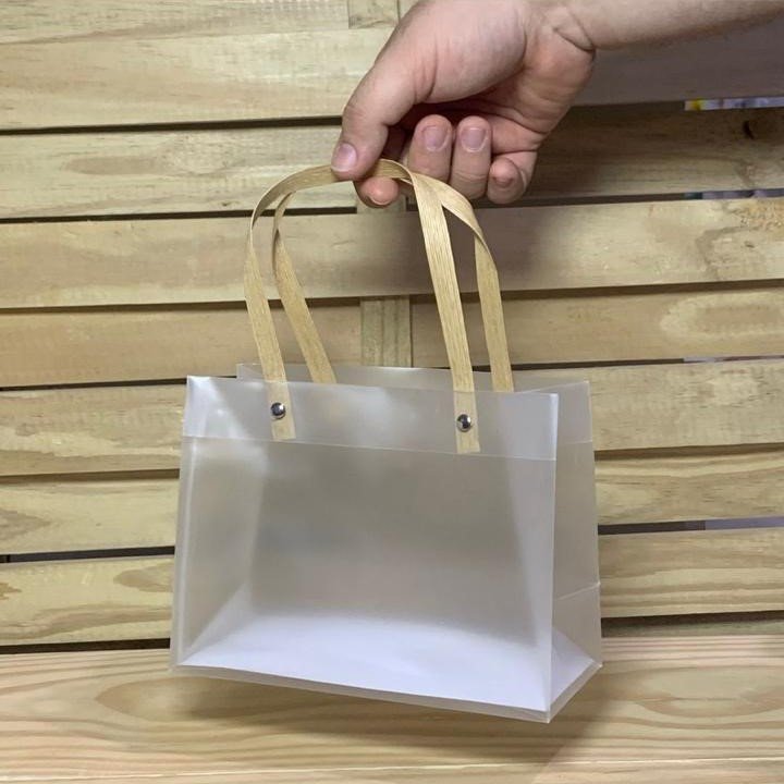 ENFEITE PLASTICO SACOLINHA ALCA 20X9X15CM 570382