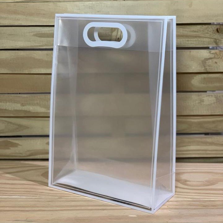 SACOLA DE POLIPROPILENO PARA PRESENTE 35X24X10CM 259748