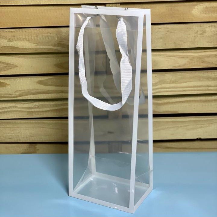 ENFEITE PLASTICO SACOLINHA COMPRIDA 13X9X34CM 570467