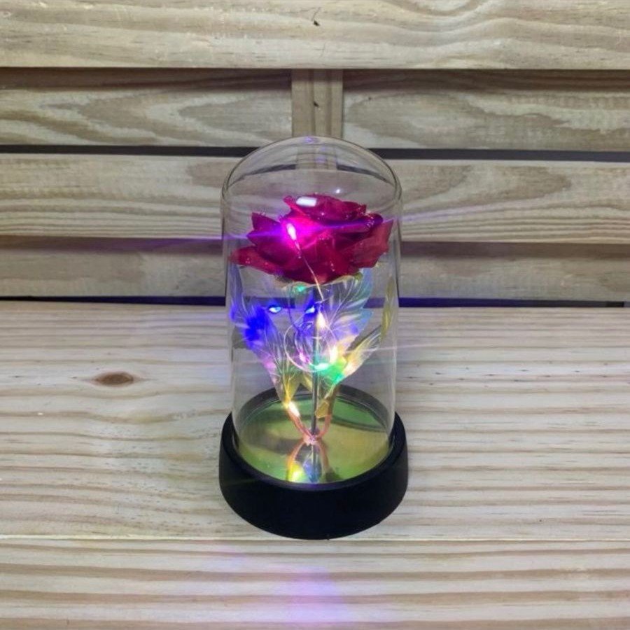 OBJETO DE ORN EM FORMA DE FLOR DE PLAST 8.5CMX14.5CM 059643