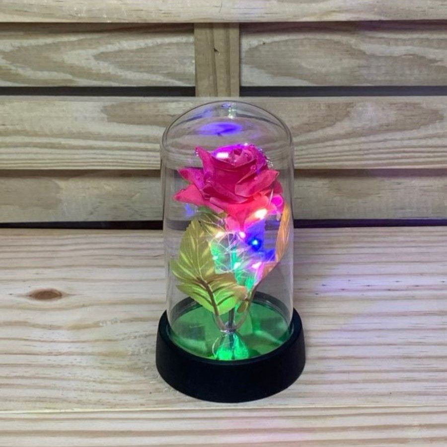 OBJETO DE ORN EM FORMA DE FLOR DE PLAST 8.5CMX14.5CM 059643