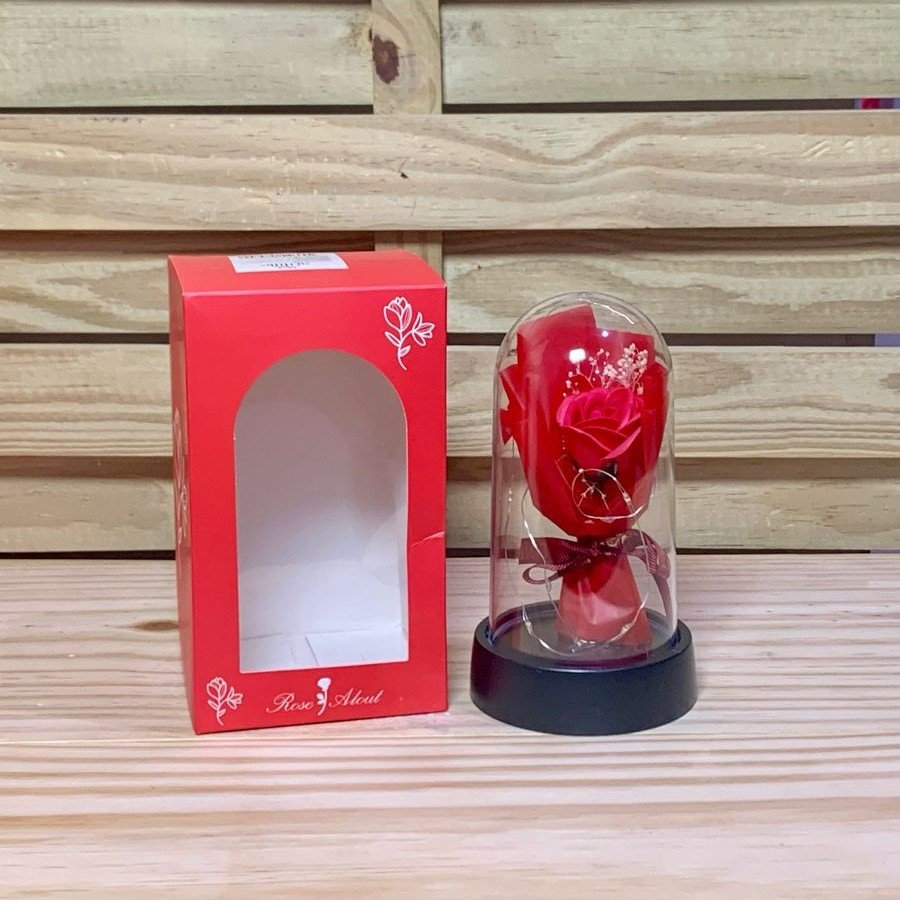 ENFEITE PLASTICO CUPULA FLOR PQ 574700