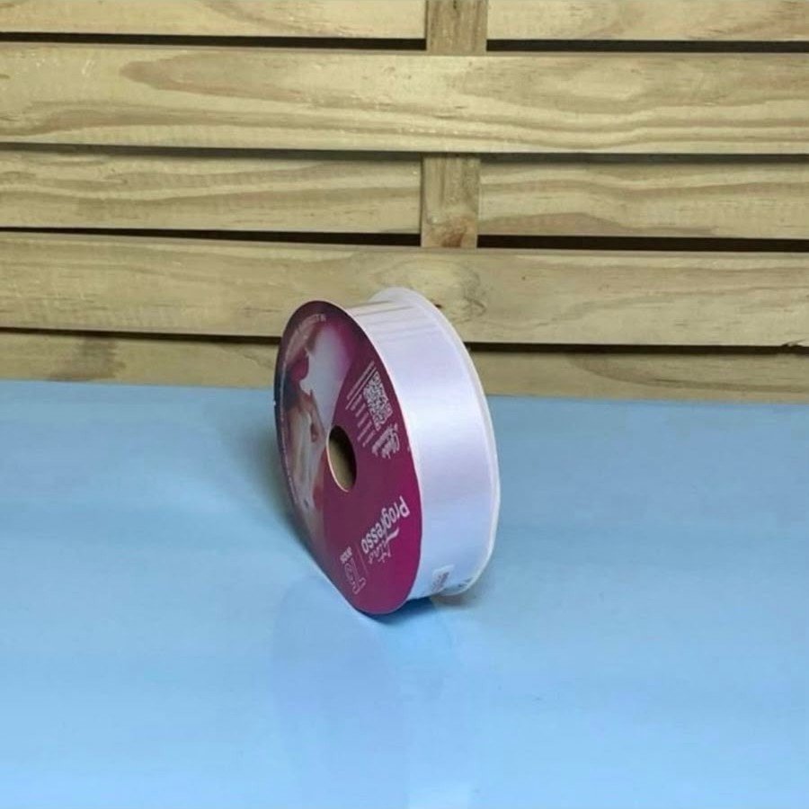 FITA CETIM SIMPLES CF007 30 MM COR 201 BRANCO ROL 50 METROS 846832