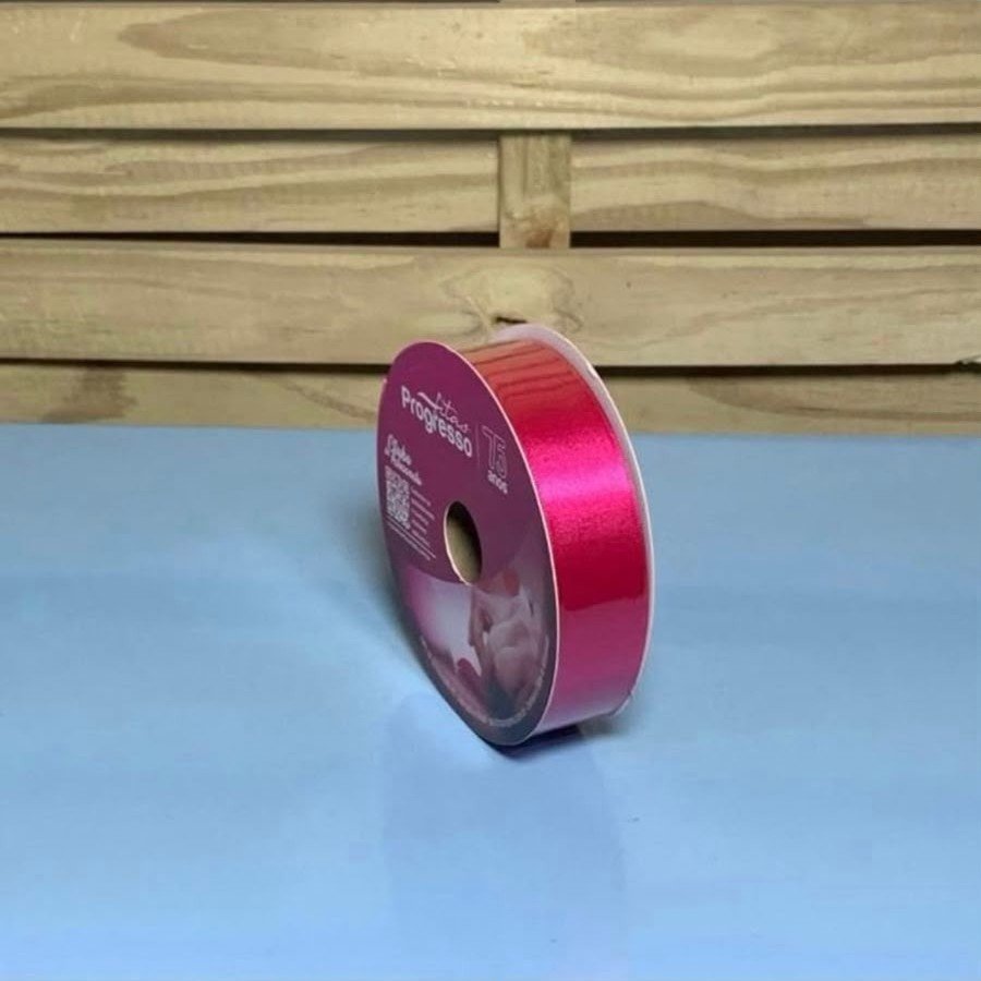 FITA CETIM SIMPLES CF007 30MM COR 303 PINK ROL 50 METROS 847174