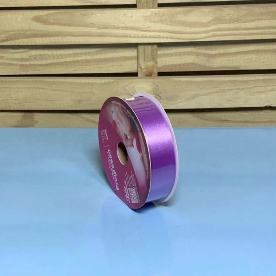 FITA CETIM SIMPLES CF007 30 MM COR 356 LILAS LAVANDA ROL 50 METROS 847259