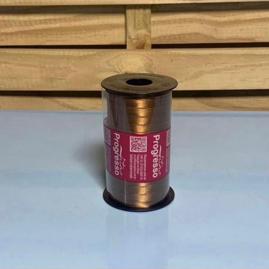FITA CETIM SIMPLES CF001 7MM COR391 MARROM 100METROS 710683