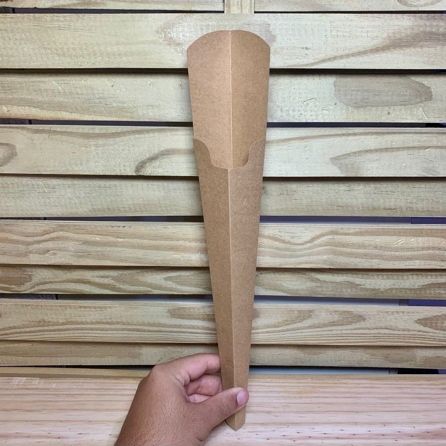 EMBALAGEM SOLITARIO KRAFT PT C/10UN 647751