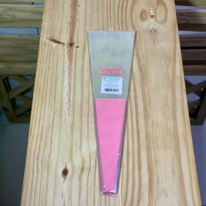EMBALAGEM SOLITARIO ESPECIAL P/VOCE ROSA C/100 UNID 655343