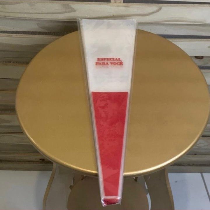 EMBALAGEM SOLITARIO ESPECIAL P/VOCE VERM C/100UNID 655374