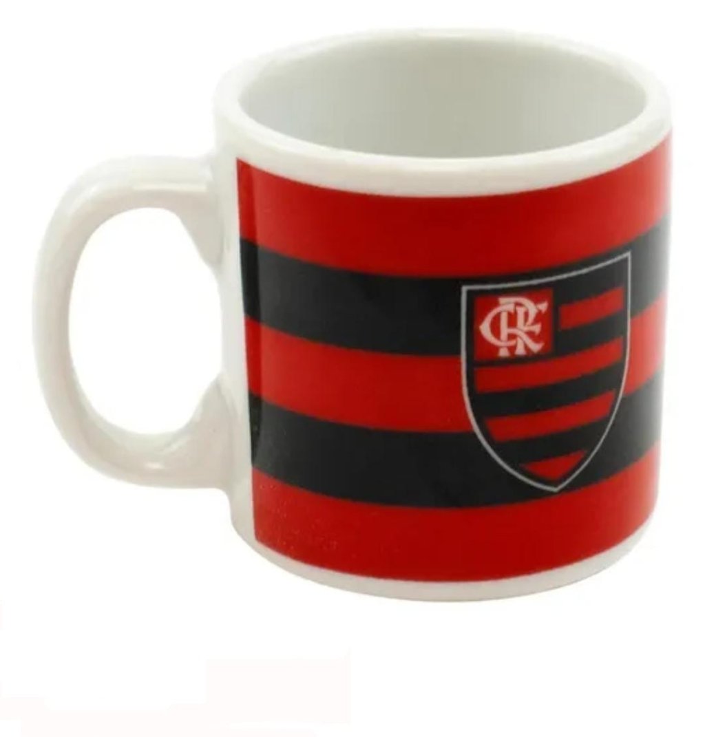 CANECA PORCELANA 120ml FLAMENGO TSP002BR-5