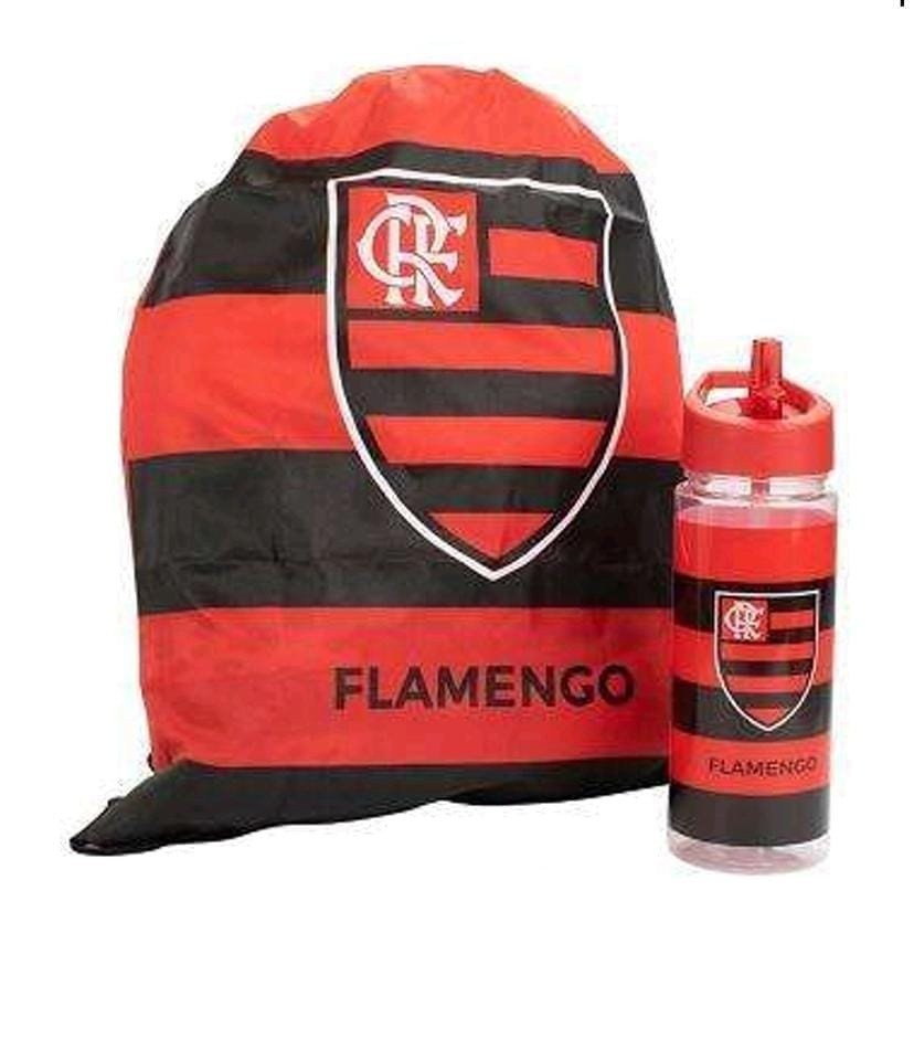 GARRAFA PLAST COM MOCHILA FLAMENGO EAS026-5