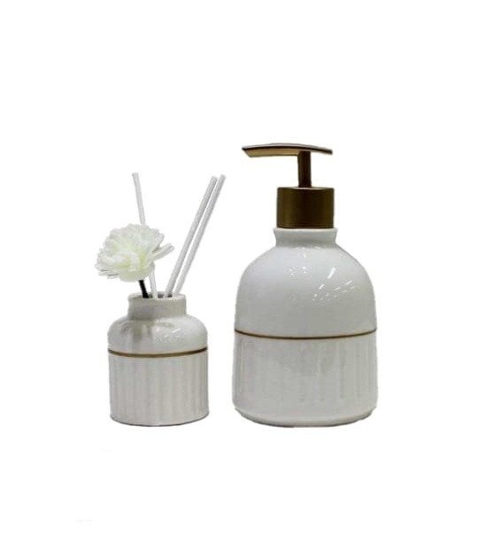 JOGO  DE BANHEIRO COM 2 PEÇAS 6763