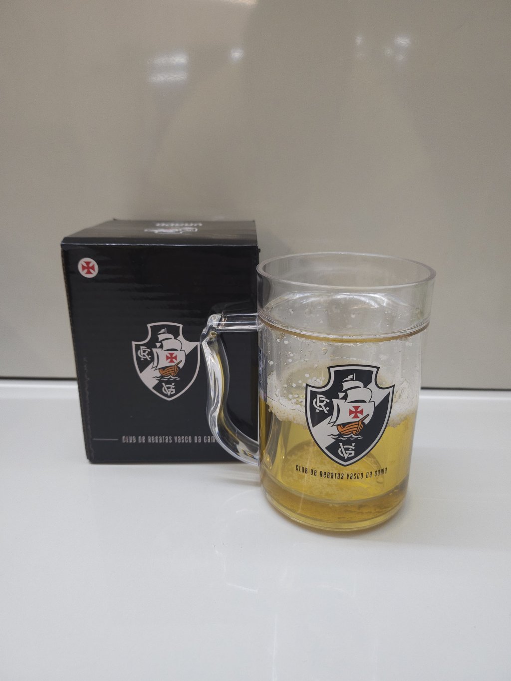 CANECA PLAST COM GEL 200ML VASCO DF8826-7