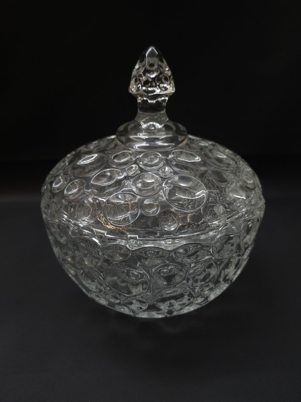 BOMBONIERE VIDRO 18X20.5 CM TRC8744