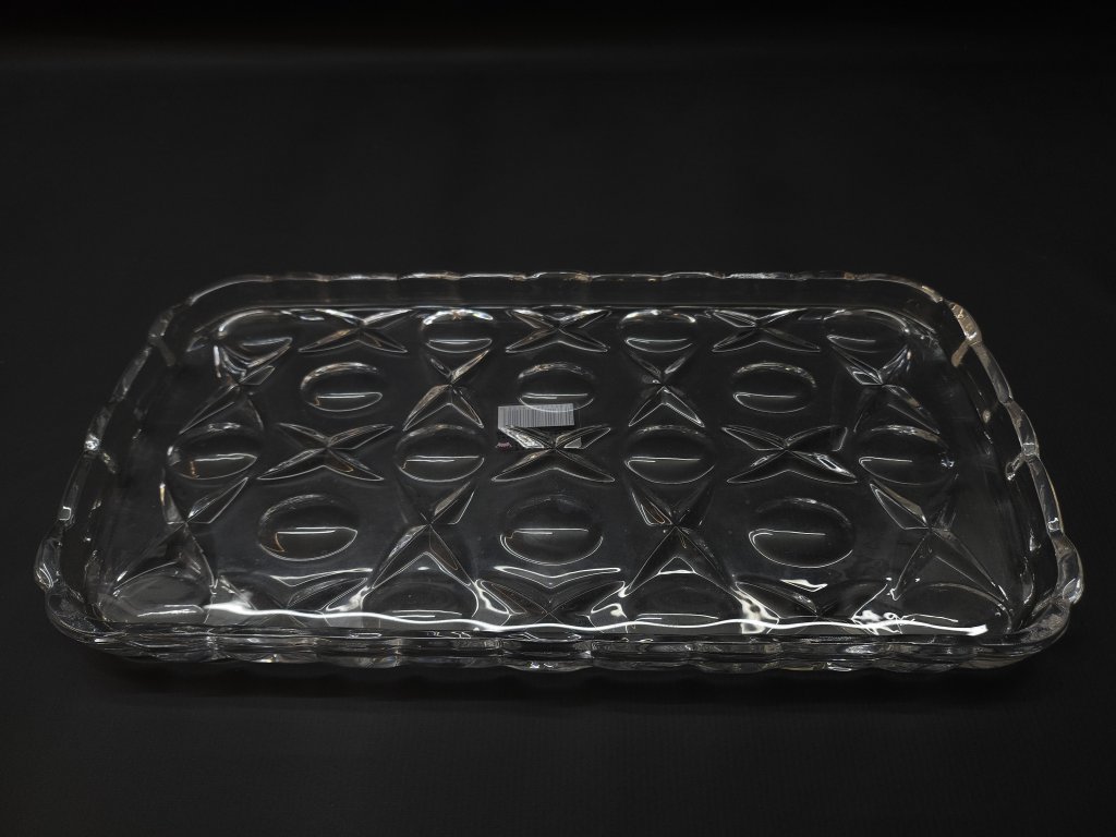 BANDEJA DE VIDRO 17.9X35.5 CM FR222840