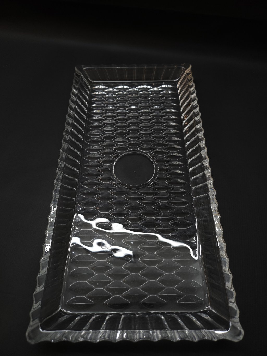 BANDEJA DE VIDRO 34.3x17 cm UH07012