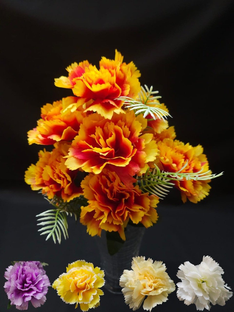 BUQUE CRAVO COM 9 FLORES 00616