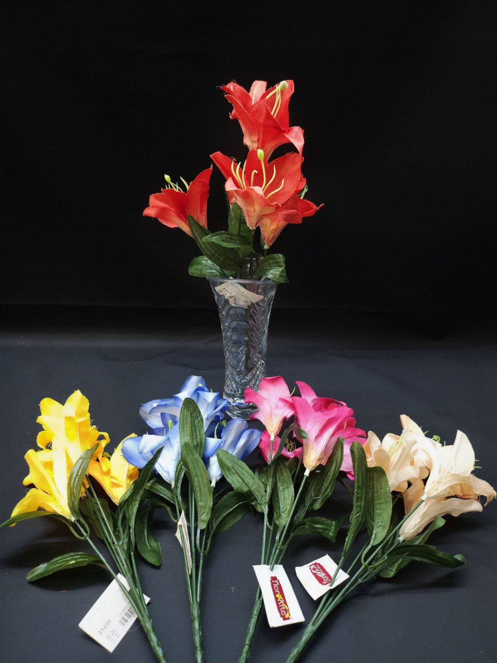 BIQUE LÍRIO COM 5 FLORES 35080