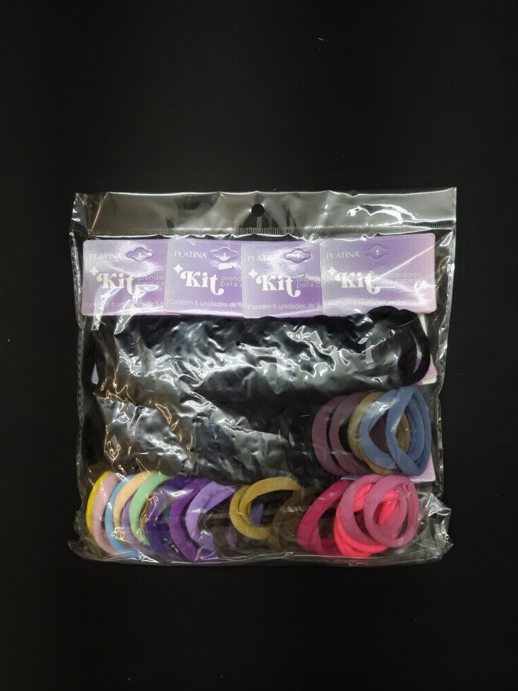 KIT PRENDEDOR DE CABELO COM 72 PEÇAS CB3594