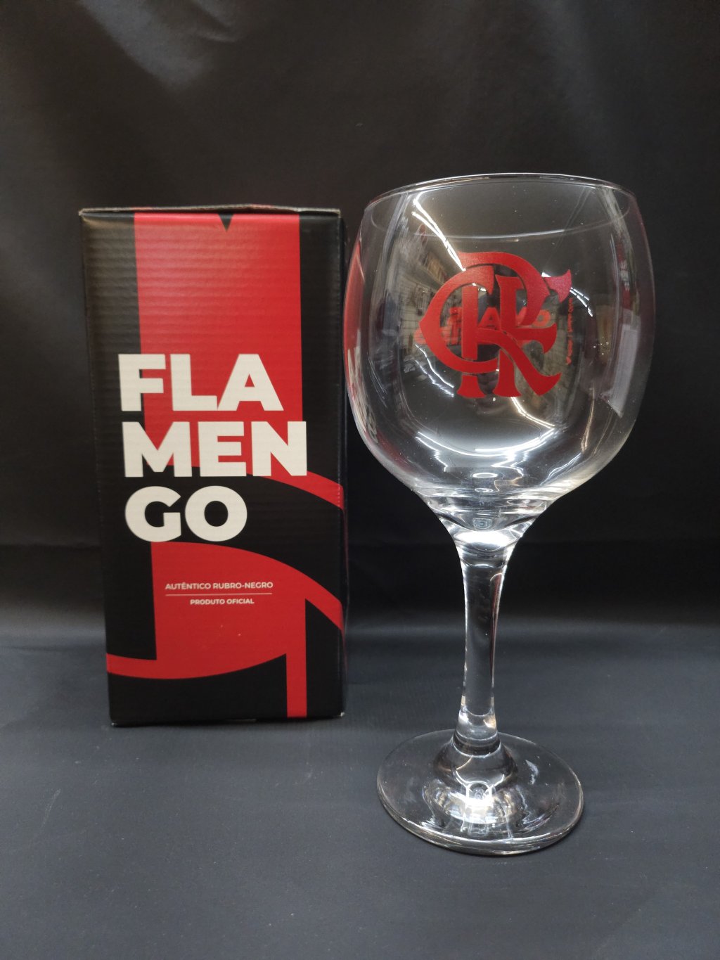 TAÇA VIDRO FLAMENGO 615ML 809033