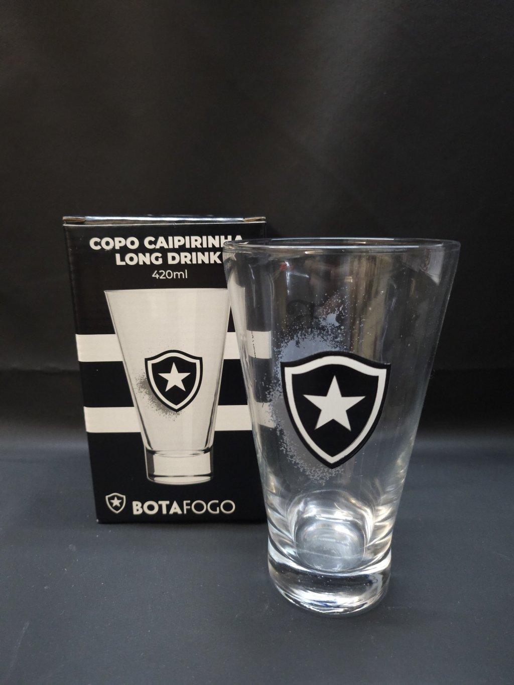 COPO VIDRO BOTAFOGO 420ML 762332