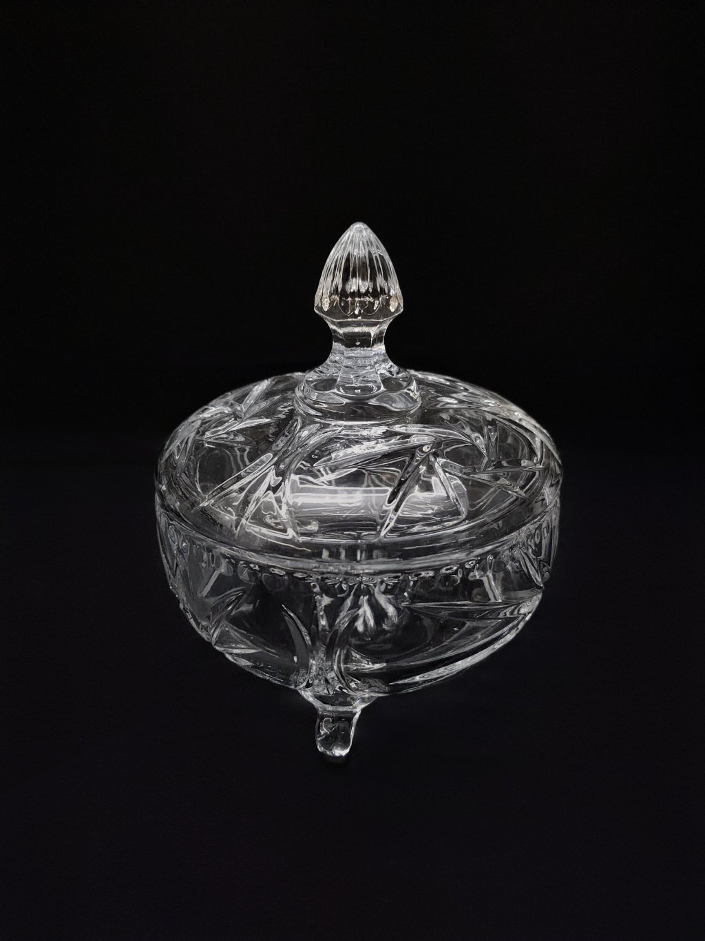 BOMBONIERE DE VIDRO 12X13 CM FUT13